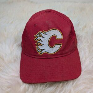 Vintage Starter Calgary Flames NHL Snapback Hat